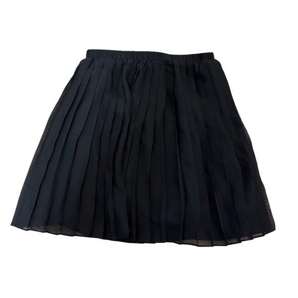 Urban Outfitters Sparkle & Fade Black Pleated Mini Skirt - Picture 1 of 3